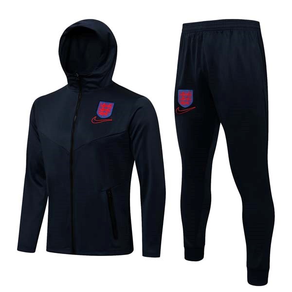 Sweat Shirt Capuche Angleterre 2022 Noir